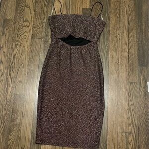 Windsor sparkle pink mini dress